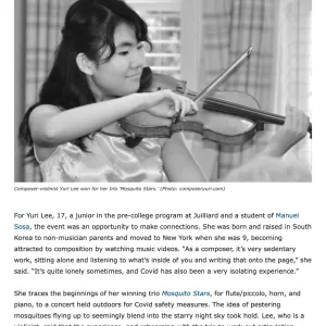 young composers meet the challenge and