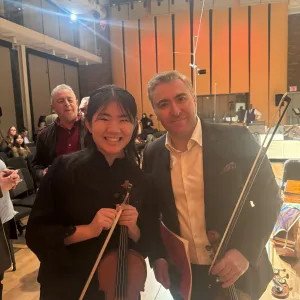 Playing in Maxim Vengerov's Master Class &mdash; cover photo