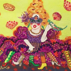 Illustration for Madame Deficit by Satoko Kitagawa