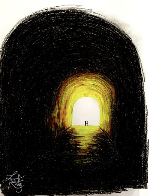 end of the tunnel