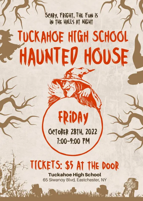 Photo from the blog post "Tuckahoe High School Haunted House"