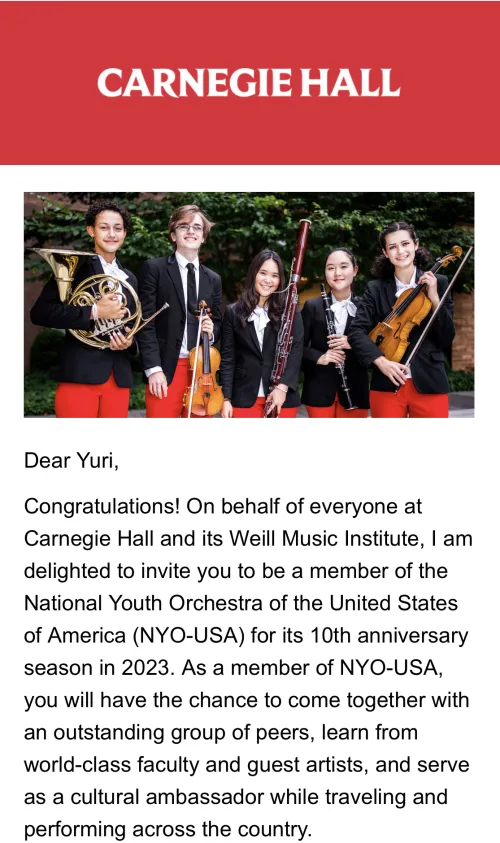 Photo from the blog post "NYO-USA 2023!"