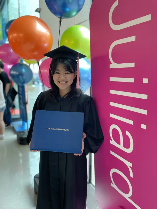 Photo from the blog post "Juilliard Commencement"