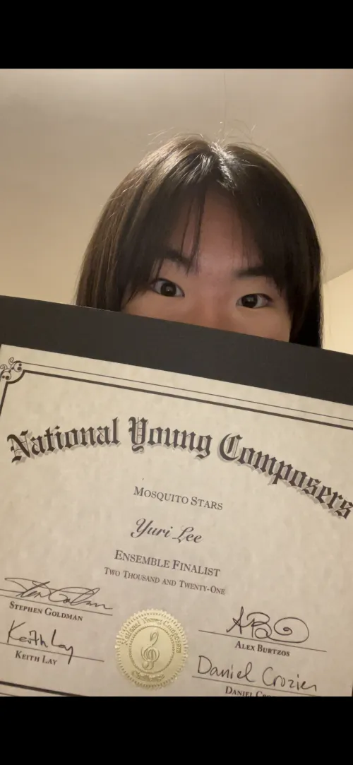National Young Composers Challenge 2021 Winner &mdash; National Young Composers Challenge Winner!