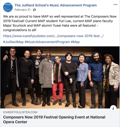 Composers Now 2019 Festival Opening Event at National Opera Center