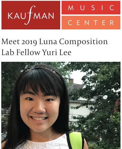 Meet Luna Composition Lab Fellow Yuri Lee