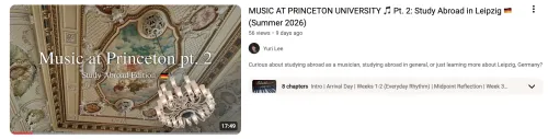 Music at Pton study abroad edition