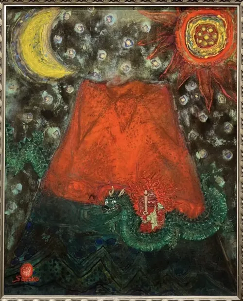 Illustration for Truly the Sun by Satoko Kitagawa