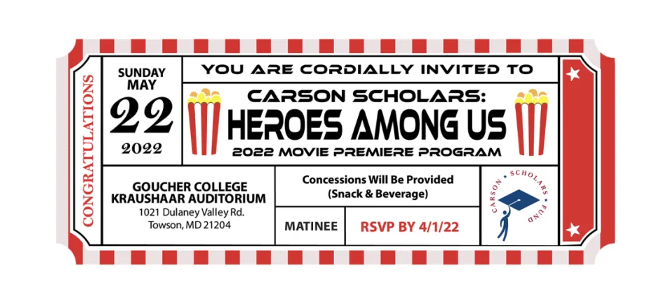 Carson Scholars 2022 Ceremony &mdash; cover photo
