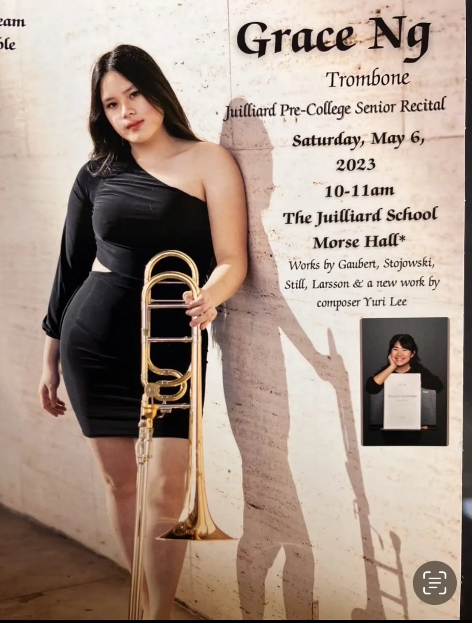 Grace Ng's Senior Recital &mdash; cover photo