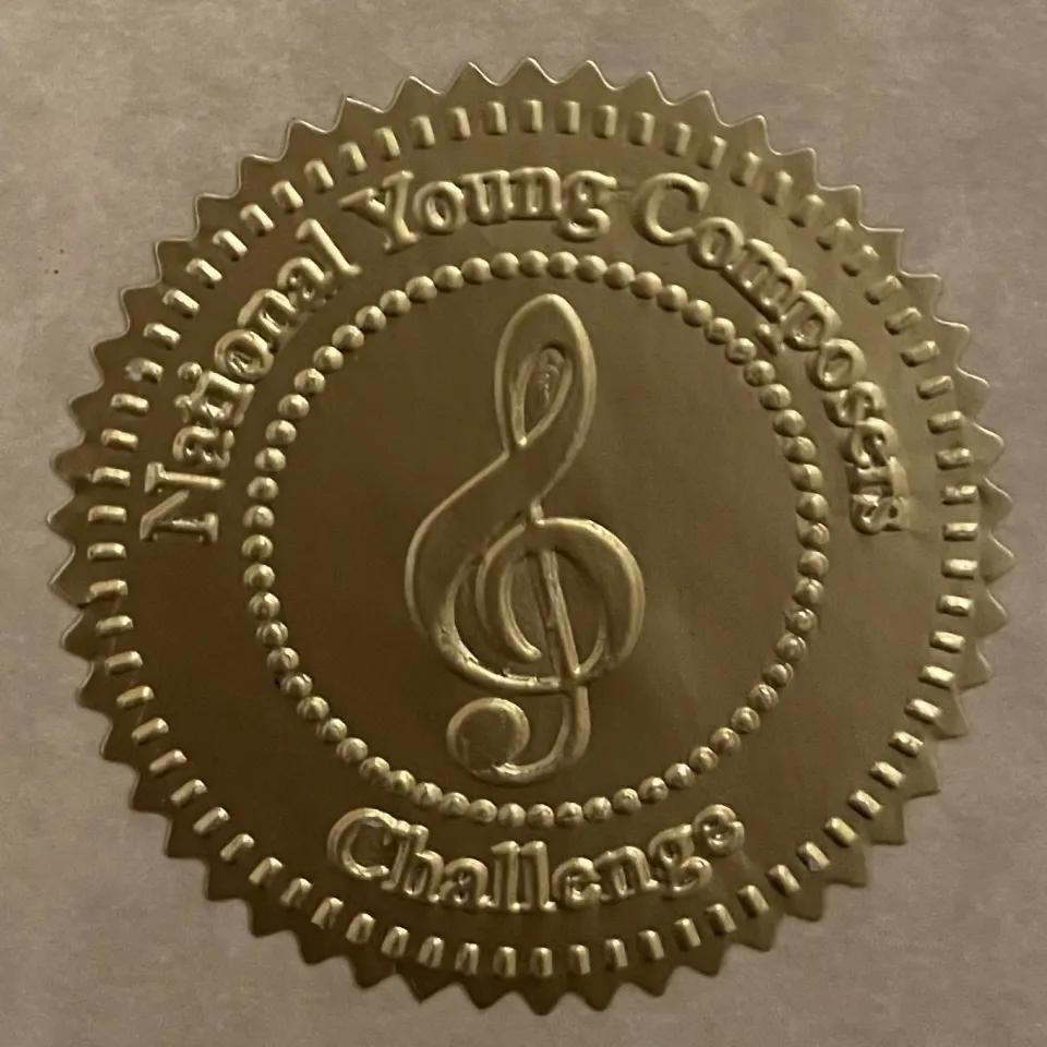 National Young Composers Challenge Winner! &mdash; cover photo