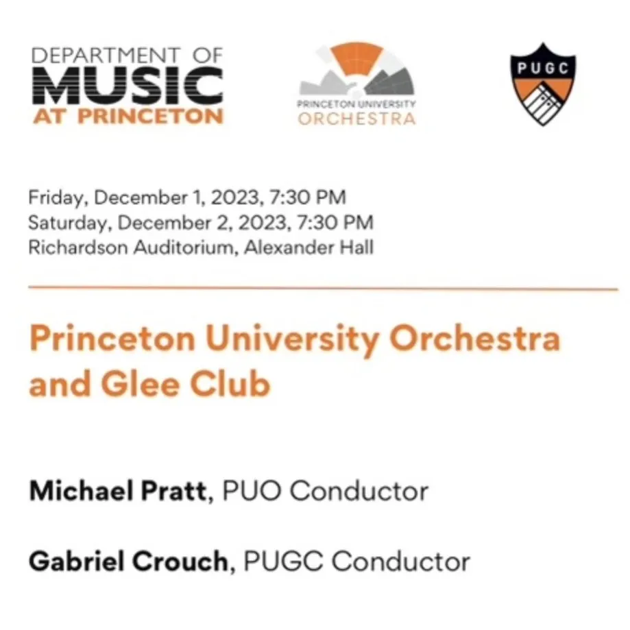 PUO Concert with PUGC! &mdash; cover photo
