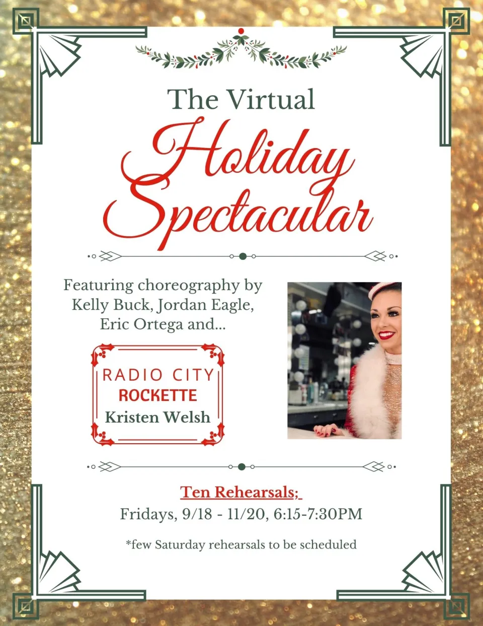 Virtual Holiday Spectacular &mdash; cover photo